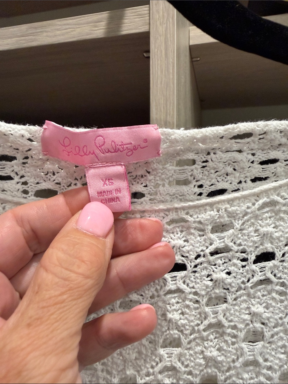 Lilly Pulitzer Women's White Crochet Swim
cover up Dress - Picture 3 of 3